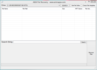 Image 0 for AN File Recovery