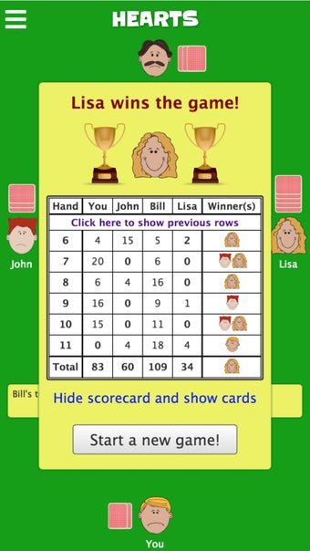 Hearts - CardGames.io For IOS - Free Download And Software Reviews ...