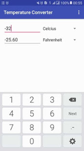 Image 0 for Temperature Converter :Ce…