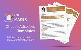 Image 0 for Cv maker | cv creator & r…
