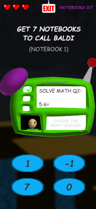 Image 2 for Scary Baldi Contact Game …