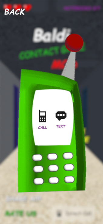 Image 0 for Scary Baldi Contact Game …