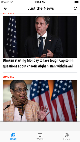 Image 0 for Just the News App
