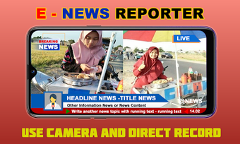 Image 0 for E-News Reporter Tv Rec