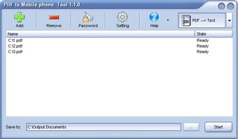 Image 0 for PDF to Mobile Phone Tool