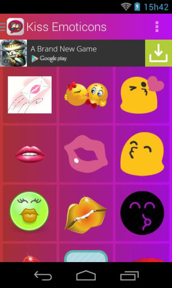 Image 1 for Kiss Emoticons