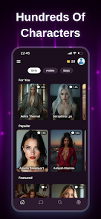 Image 0 for PassionLab AI: Anime GF C…