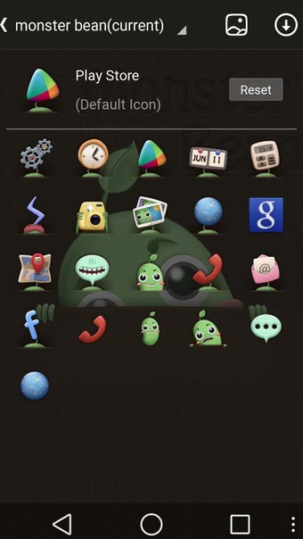 Image 1 for Monster Bean GO Launcher …