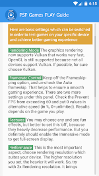 Image 1 for PSP Games Emulator Guide