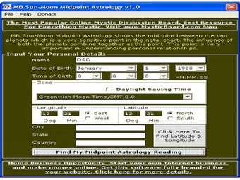 Image 0 for Sun Moon Midpoint Astrolo…