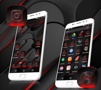 Image 0 for Cool Black Launcher Theme