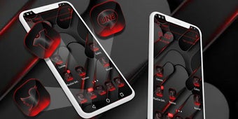 Image 2 for Cool Black Launcher Theme