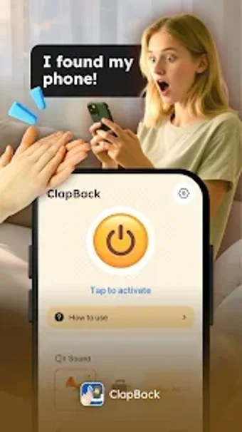 Image 0 for ClapBack - Clap to find p…