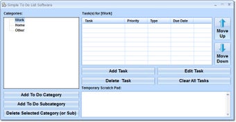 Imagen 0 para Simple To Do List Softwar…