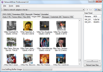 Image 0 for NetworkMiner Packet Analy…