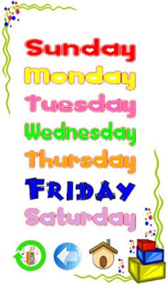 Image 3 for Learn days of week and mo…