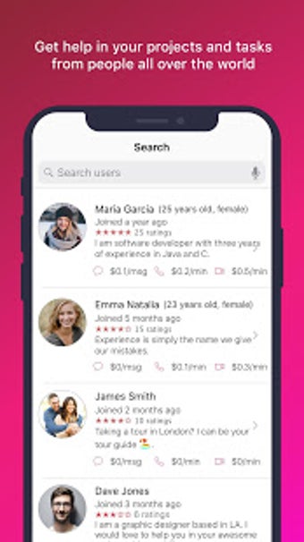 Hummr - Get paid for chats and calls for Android - Free download and ...