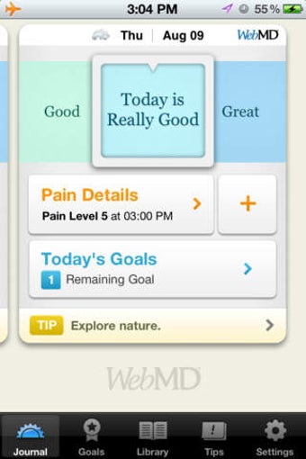 Image 0 for WebMD Pain Coach