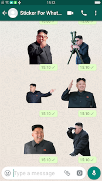 Image 2 for Kim Jong-un Stickers For …
