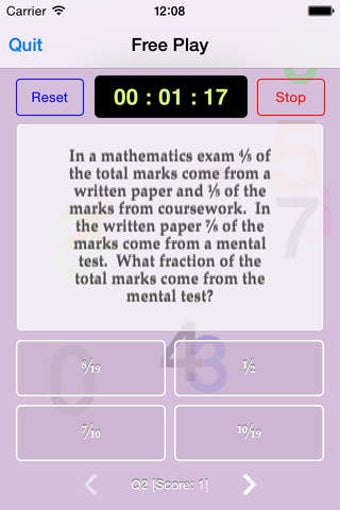 Image 0 for QTS Wizard - Mental Arith…