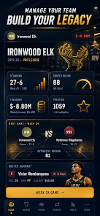 Imagen 0 para Backcourt: Basketball Man…