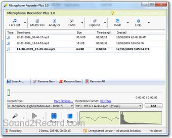 Imagen 0 para Microphone Recorder Plus
