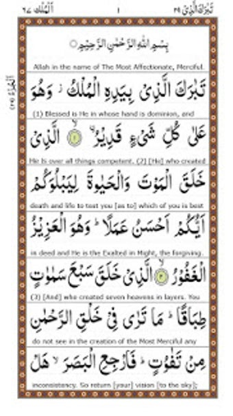 Image 3 for Surah Mulk Audio Qari Bas…