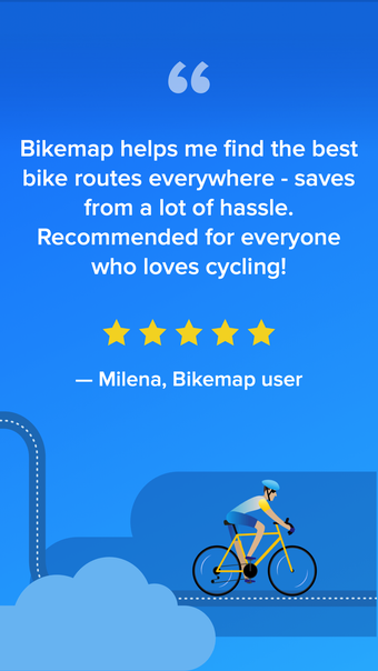 Image 0 for Bikemap - Map your bike r…