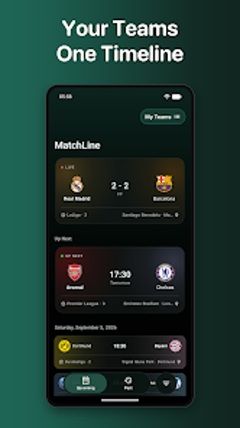 Image 0 for MatchLine: Fixtures  Chat