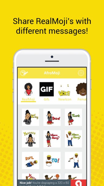 Image 0 for AfroMoji: Black Emoji Sti…