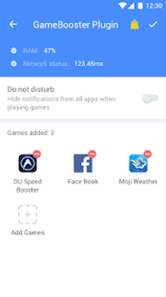 Image 1 for Game Booster (Plugin)