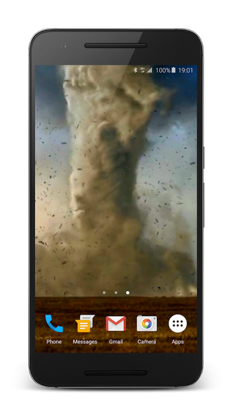 Image 0 for Tornado 3D Live Wallpaper