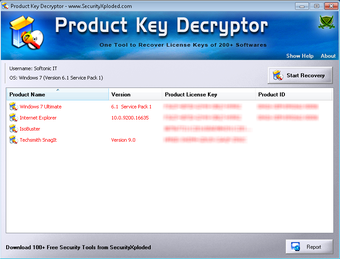 Imagen 0 para Product Key Decryptor