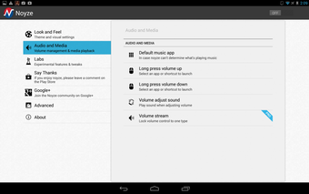 Imagen 0 para Noyze Volume Panel