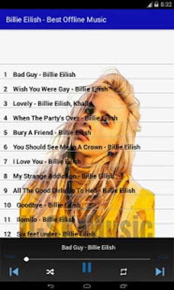 Imagen 2 para Billie Eilish - Best Offl…