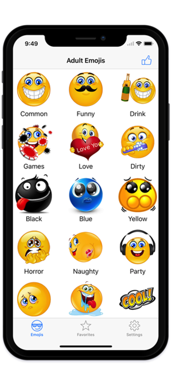Image 2 for Adult Emojis Smiley Face …
