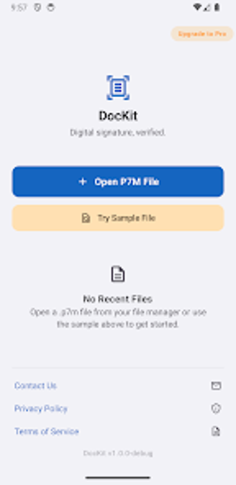 Imagen 0 para DocKit - P7M Viewer