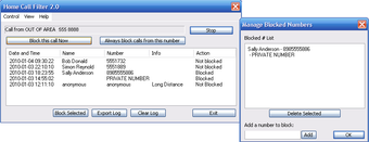 Image 0 for Home Call Filter