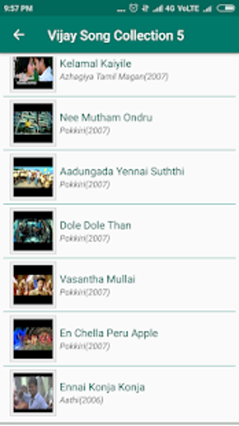 Imagen 1 para Vijay Hit Video Songs :