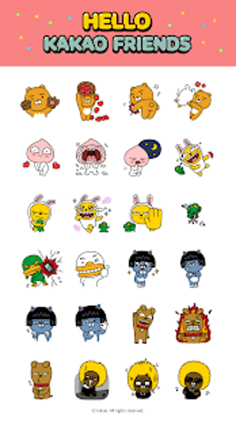 Image 0 for Hello KakaoFriends WAStic…