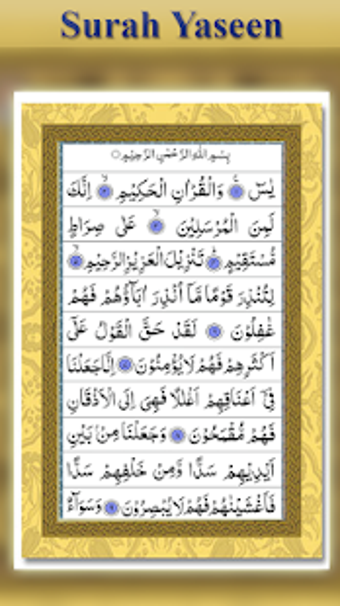 Image 0 for Surah Yaseen  Read and Li…