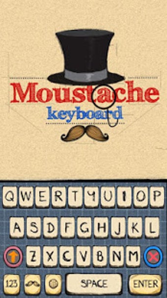 Image 1 for Mustache Theme - Keyboard…