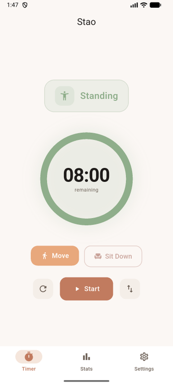 Imagen 0 para Stao: Standing Desk Remin…