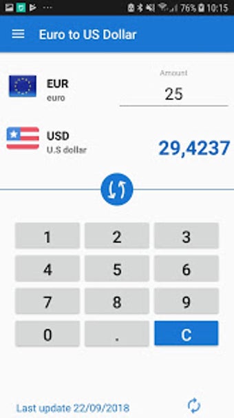 Image 0 for Euro to US Dollar / EUR t…