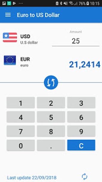 Image 0 for Euro to US Dollar / EUR t…