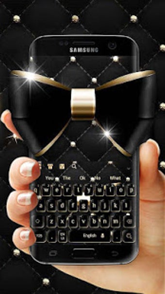 Imagen 2 para Black Gold Keyboard