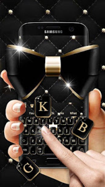 Imagen 0 para Black Gold Keyboard