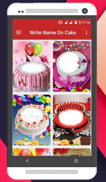 Image 2 for Birthday Cake Photo Frame