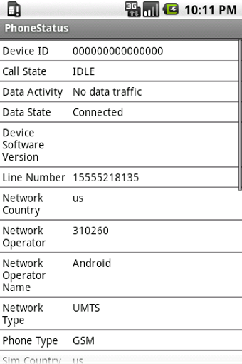Image 1 for Phone Status