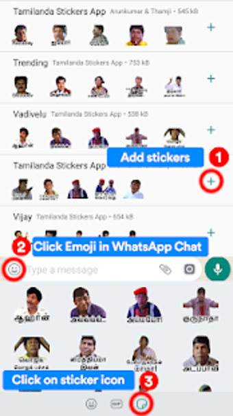 Image 1 for Tamilanda: Tamil stickers…